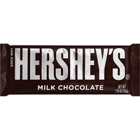 HERSHEYS MILK CHOCOLATE BAR 43G USA TREATS