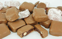 Milk Chocolate Turkish Delight contains Almonds