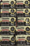 Walkers Toffee Block - Liquorice/Licorice Toffee (100g Block)