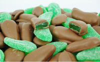 Milk Choc Mint Leaves