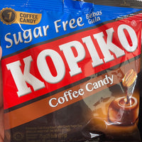 Kopiko sugar free coffee candy