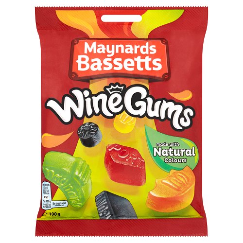 WINE GUMS MAYNARDS BASSETTS  (TANGY AVAIL)